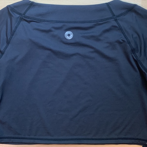 BloqUV Women's Crop Top Shirt/Midriff Top Medium in Black, Blue or White - Picture 9 of 14